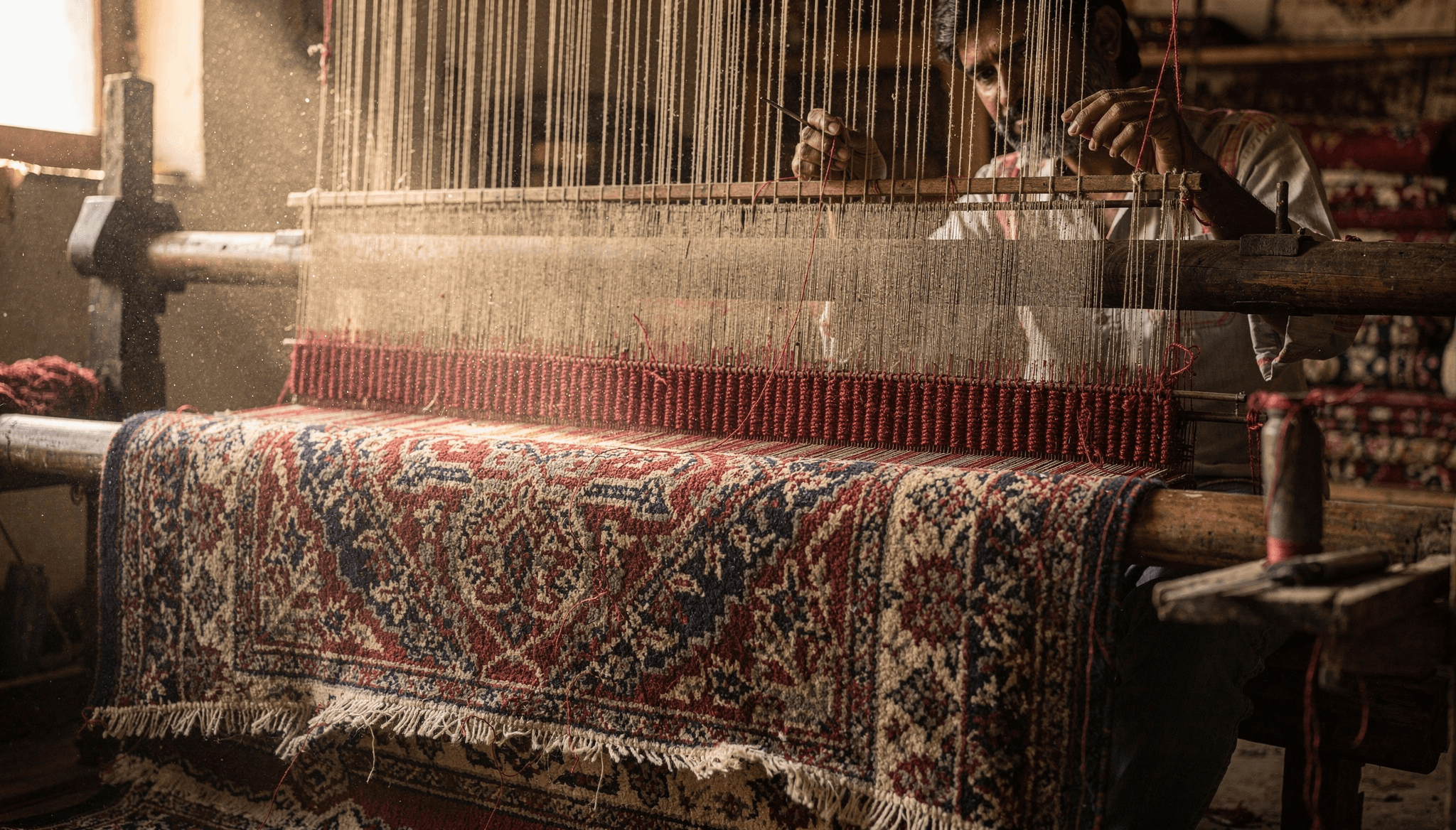 Tapis Noués Main d'Inde : L'Artisanat Derrière Chaque Nœud