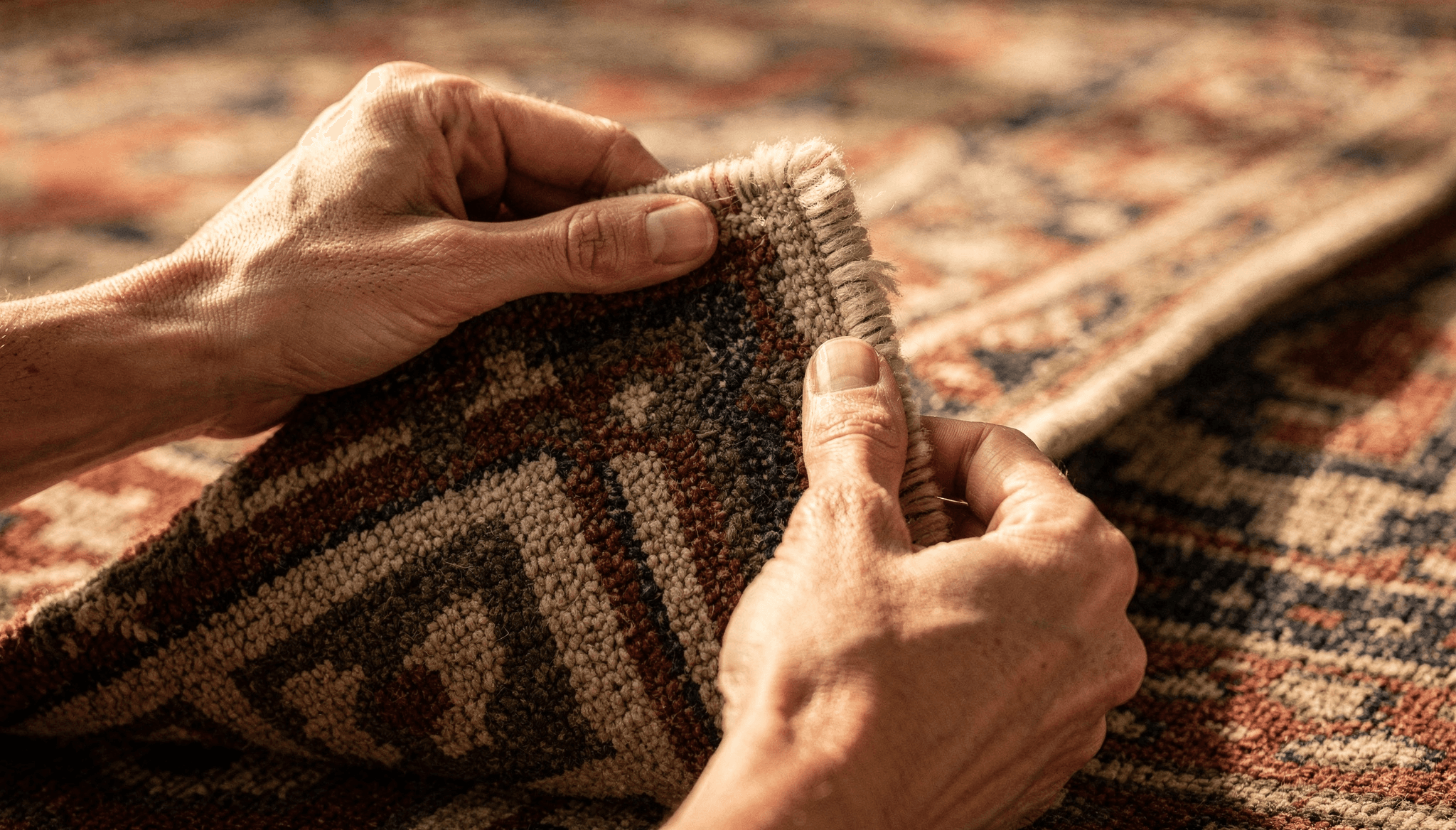 Comment Identifier un Véritable Tapis Noué Main : Sept Contrôles